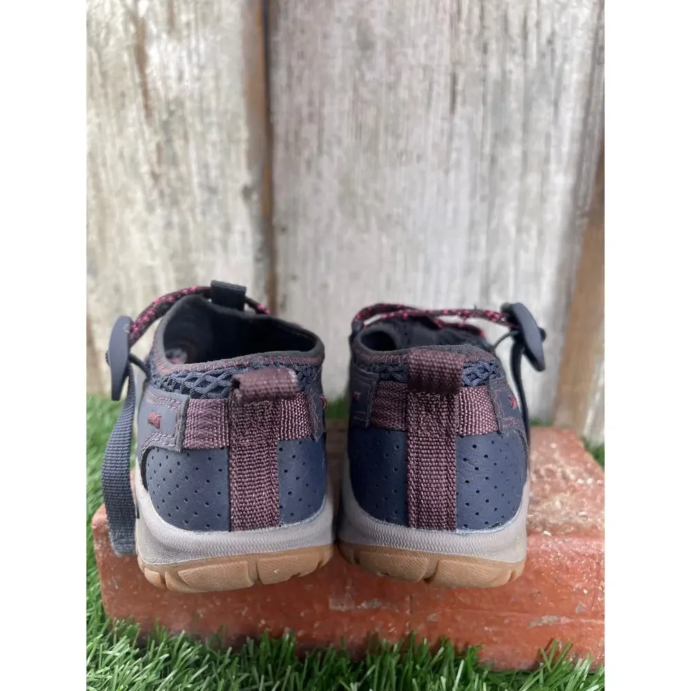 Chaco Kids' Odyssey Hiking Athletic Shoes Sandals Blue Pink Girls US 13